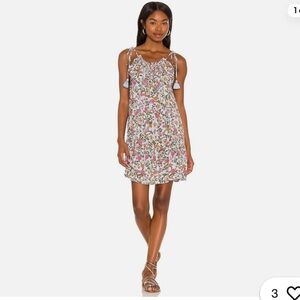 Revolve Maaji Rippling Petals Magnolia Sun Dress in Blue size small